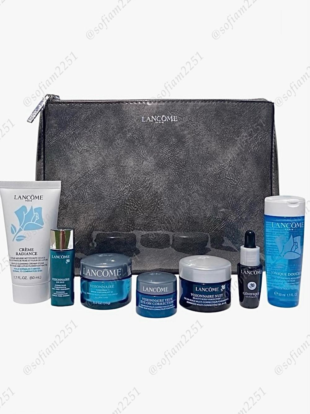 💙NEW!💙Lancôme 8Pc Visionnaire Pore Perfecting & Correction Set BRAND NEW!